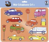 Mal-Schablonen-Set 1 ("Jungen")