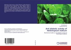 Anti diabetic activity of Heliotropium indicum