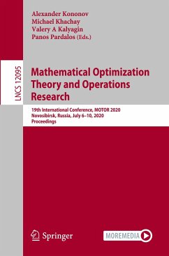 Mathematical Optimization Theory and Operations Research