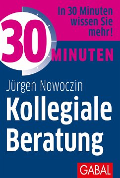 30 Minuten Kollegiale Beratung (eBook, PDF) - Nowoczin, Jürgen