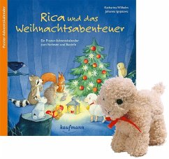 Rica und das Weihnachtsabenteuer, m. Stoffschaf - Wilhelm, Katharina