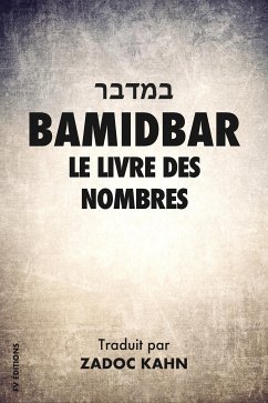 Bamidbar (eBook, ePUB) - Kahn, Zadoc