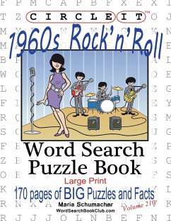 Circle It, 1960's Rock'n'Roll, Word Search, Puzzle Book - Lowry Global Media Llc; Schumacher, Maria; Schumacher, Mark