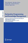 Declarative Programming and Knowledge Management (eBook, PDF)