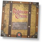 Pegasus POP00394 - Robinson Crusoe, Treasure Chest (EN), Brettspiel, Kartenspiel