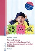 Test zur Erfassung der phonologischen Bewusstheit und der Benennungsgeschwindigkeit (TEPHOBE), mit Testkarten und Audio-