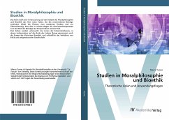 Studien in Moralphilosophie und Bioethik - Tuono, Marco