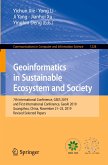 Geoinformatics in Sustainable Ecosystem and Society