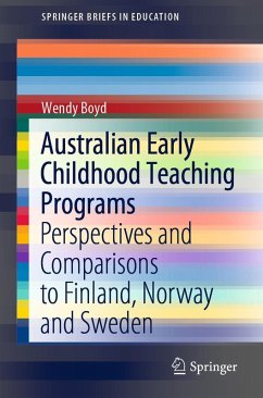 Cover Australian Early Childhood Teaching Programs