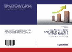 Least Absolute Error Estimation of Linear and Nonlinear Regression - Eakambaram, S.;Salomi, M.