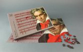 Beethoven-Puzzle - 500-Teile-Puzzle der Beethoven-Handschrift "Mondschein-Sonate" 48 x 36 cm