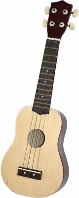 Voggenreiter 1058 - Mini Gitarre (Ukulele) - Holz Natur