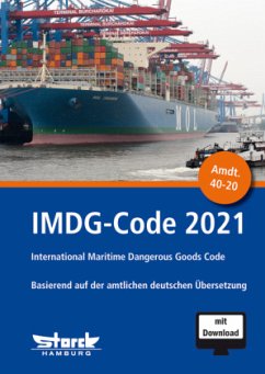 IMDG-Code 2021, m. 1 Buch, m. 1 Online-Zugang - ecomed-Storck GmbH