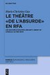 Le théâtre ' de l'absurde ' en RFA - Bild 1