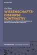 Wissenschaftsdiskurse kontrastiv - Bild 1