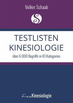Testlisten Kinesiologie (eBook, PDF)