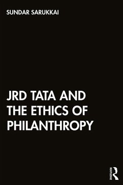 Cover JRD Tata and the Ethics of Philanthropy (eBook, ePUB)