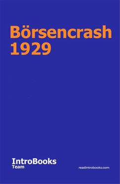 Cover Börsencrash 1929 (eBook, ePUB)