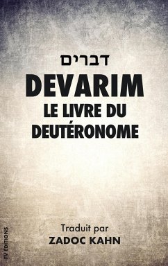 Devarim - Kahn, Zadoc