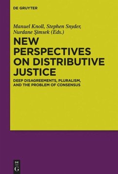 New Perspectives on Distributive Justice