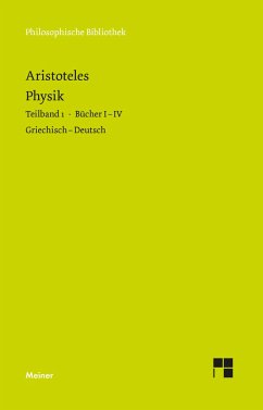 Physik. Teilband 1: Bücher I bis IV - Aristoteles