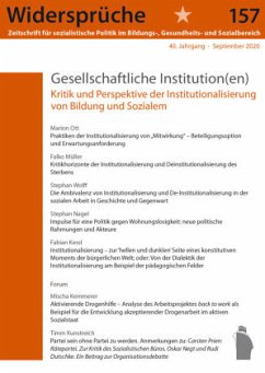 Gesellschaftliche Institutionen - Widersprüche