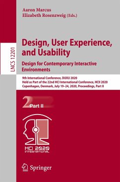 Design, User Experience, and Usability. Design for Contemporary Interactive Environments