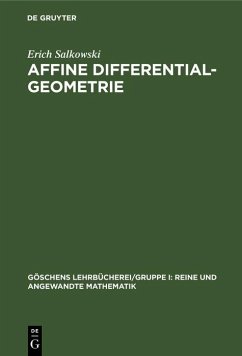 Cover Affine Differentialgeometrie (eBook, PDF)