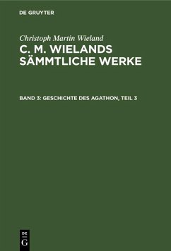 Cover Geschichte des Agathon, Teil 3 (eBook, PDF)