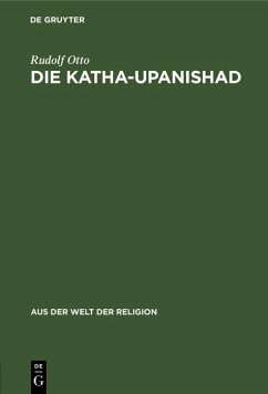 Cover Die Katha-Upanishad (eBook, PDF)
