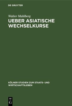 Cover Ueber asiatische Wechselkurse (eBook, PDF)