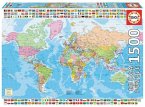 Ravensburger 15652 - Politische Weltkarte, 1000 Teile Puzzle - Bei  bücher.de immer portofrei