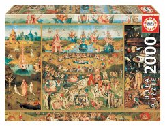 Carletto 9218505 - Educa, Hieronymus Bosch, The Garden of Earthly Delight, Puzzle, 2000 Teile