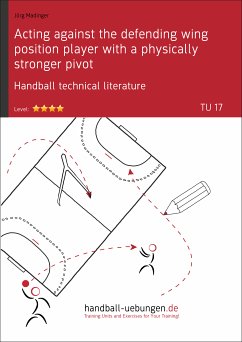 Acting against the defending wing position player with a physically stronger pivot (TU 17) (eBook, PDF) - Madinger, Jörg