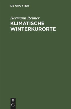 Klimatische Winterkurorte - Reimer, Hermann