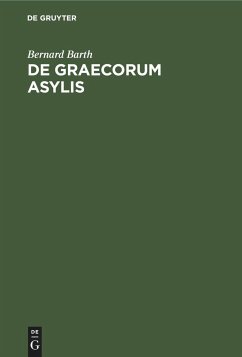 De Graecorum asylis - Barth, Bernard