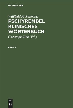 Pschyrembel Klinisches Wörterbuch - Pschyrembel, Willibald