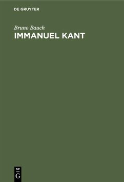 Immanuel Kant - Bauch, Bruno