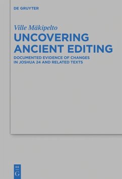 Uncovering Ancient Editing - Mäkipelto, Ville