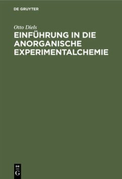 Cover Einführung in die anorganische Experimentalchemie