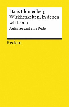 Wirklichkeiten, in denen wir leben - Blumenberg, Hans