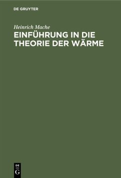 Cover Einführung in die Theorie der Wärme