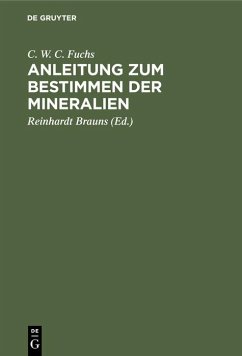 Anleitung zum Bestimmen der Mineralien - Fuchs, C. W. C.