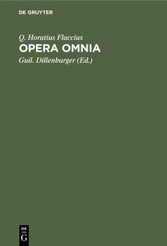 Opera Omnia - Horatius Flaccius, Q.