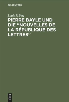 Pierre Bayle und die 