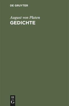 Gedichte - Platen, August Graf von