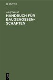 Handbuch für Baugenossenschaften Handbuch für Baugenossenschaften