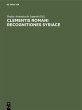 Clementis romani recognitiones Syriace - Bild 1