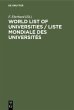 World List of Universities / Liste... - Bild 1