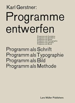 Programme entwerfen - Gerstner, Karl